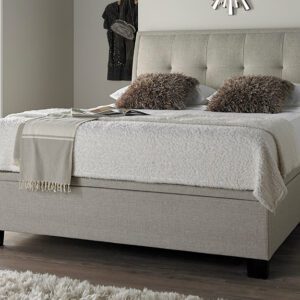 Novo Acerra Ottoman Bed Frame, Superking, Grey