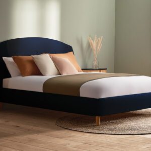 Silentnight Evana Upholstered Bed Frame, Superking, Maritime
