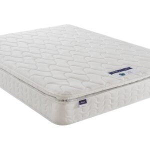 Silentnight Miracoil Pillow Top Mattress, Single