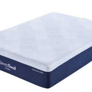 SleepSoul Premium Cool Gel 2000 Pocket Mattress, Small Double
