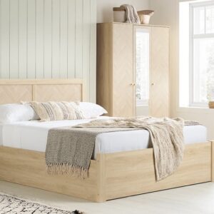 Birlea Herringford Wooden Ottoman Bed Frame, King Size