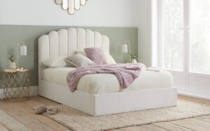 Birlea Monaco Fabric Ottoman Bed Frame, King Size