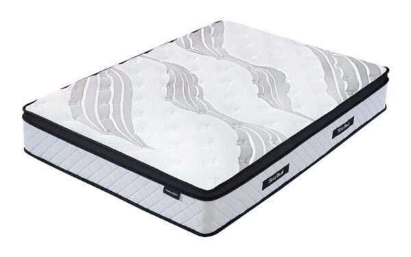 SleepSoul Heaven Cool Gel 3000 Pocket Pillow Top Mattress, Single